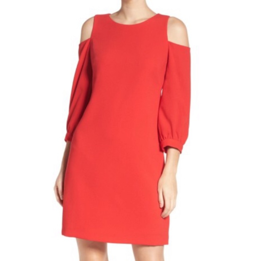 Red Eliza J Dress